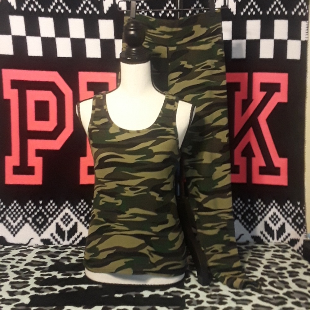 Camouflage Workout Set
